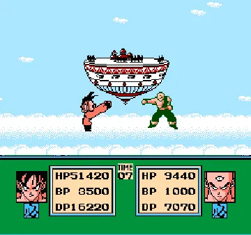 Datach - Dragon Ball Z - Gekitou Tenkaichi Budoukai (Japan) screen shot game playing